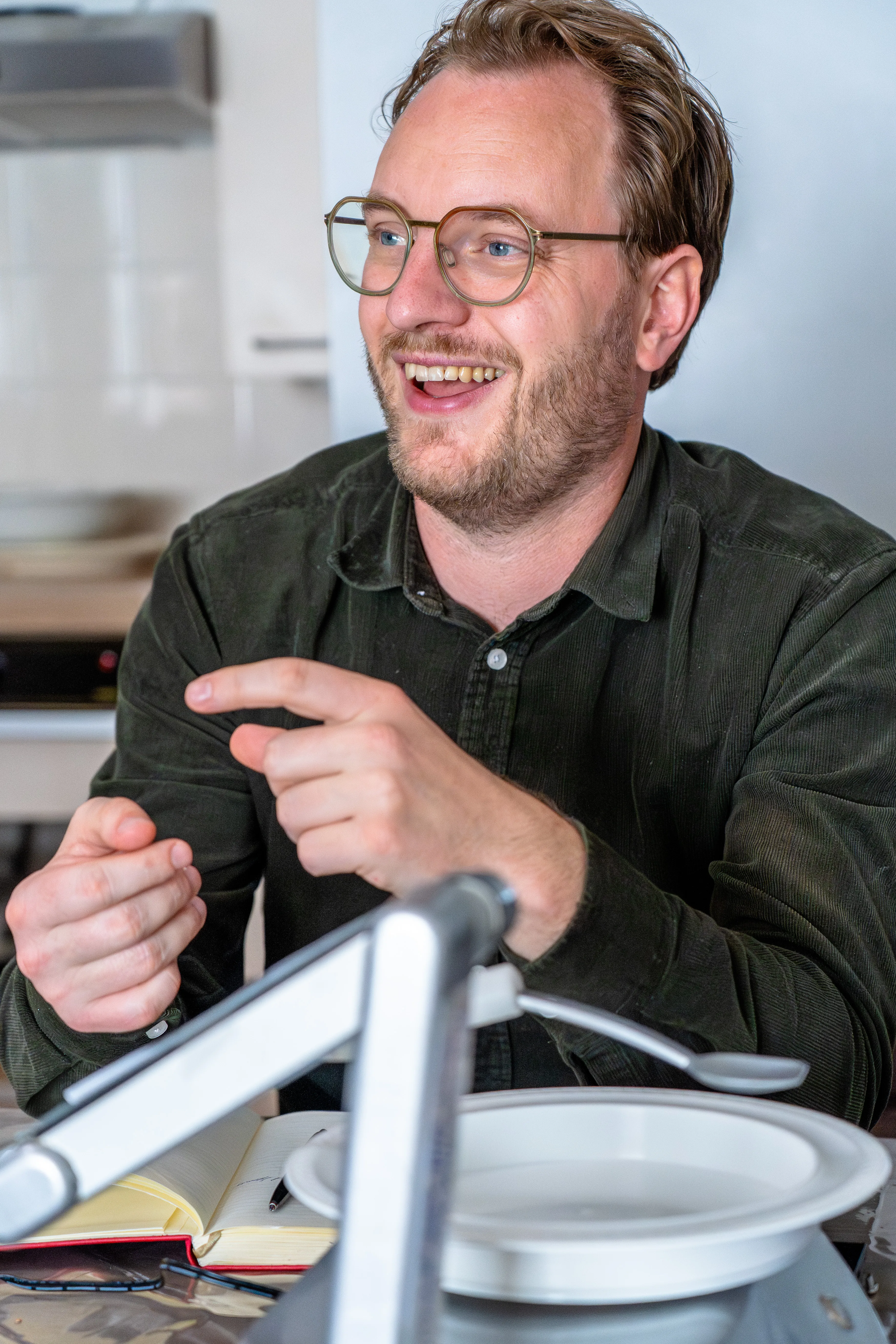 Jelmer van Lifechaingers in gesprek thuis